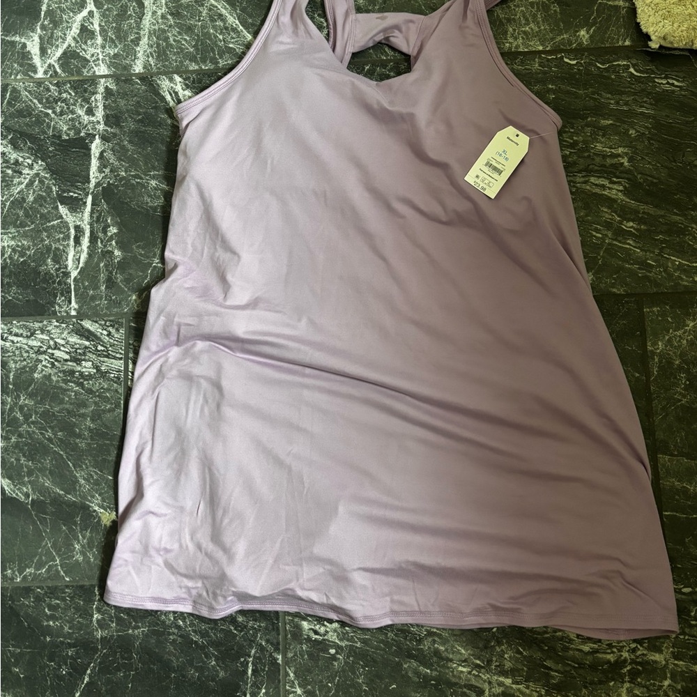 Lavender Sleeveless Dress